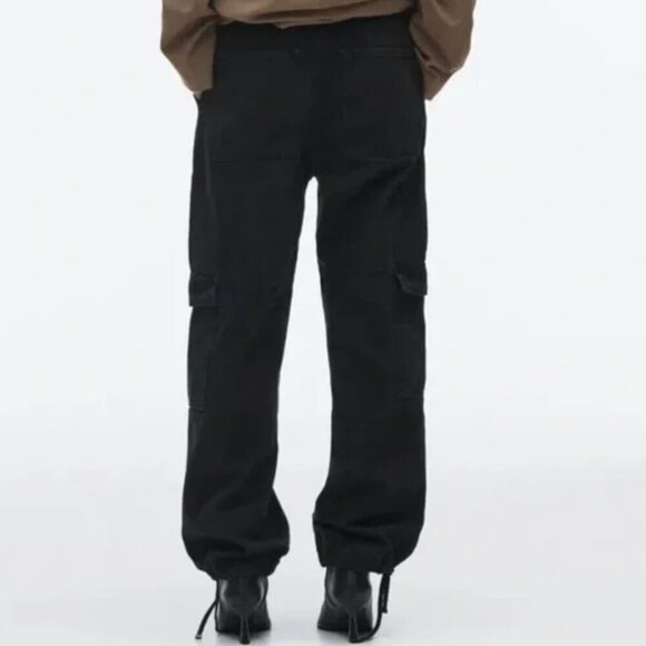 Zara Black Cargo Jeans - Picture 4 of 12